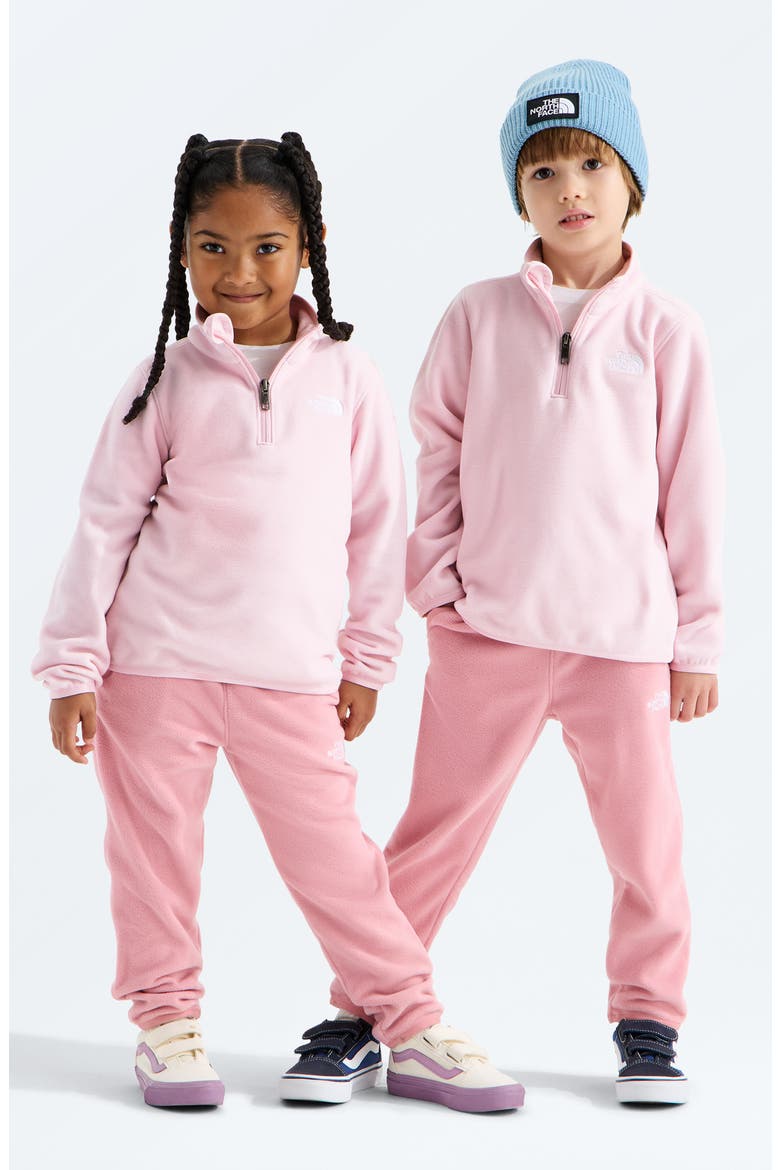 Kids' Glacier Two-Piece Fleece Set, Alternate, color, PALE BLOSSOM/ PRIMROSE