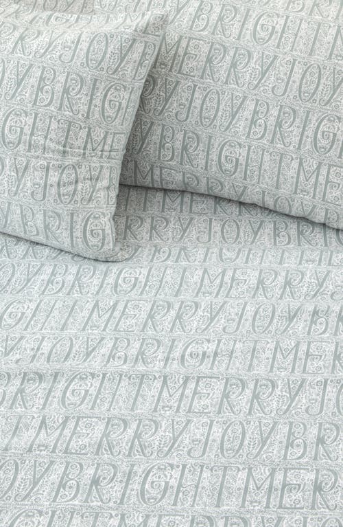 Woven & Weft Turkish Cotton Flannel Holiday Sheet Set