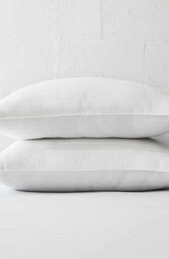 HOMESPUN HOME SPUN Plush Down Alternative Gel Fiber Pillows - Pack of 2