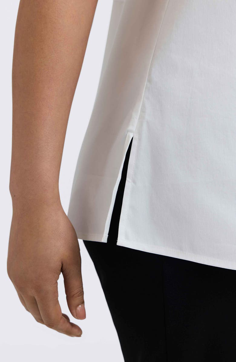 Foxcroft Jessie Layer Sleeveless Top, Alternate, color, White