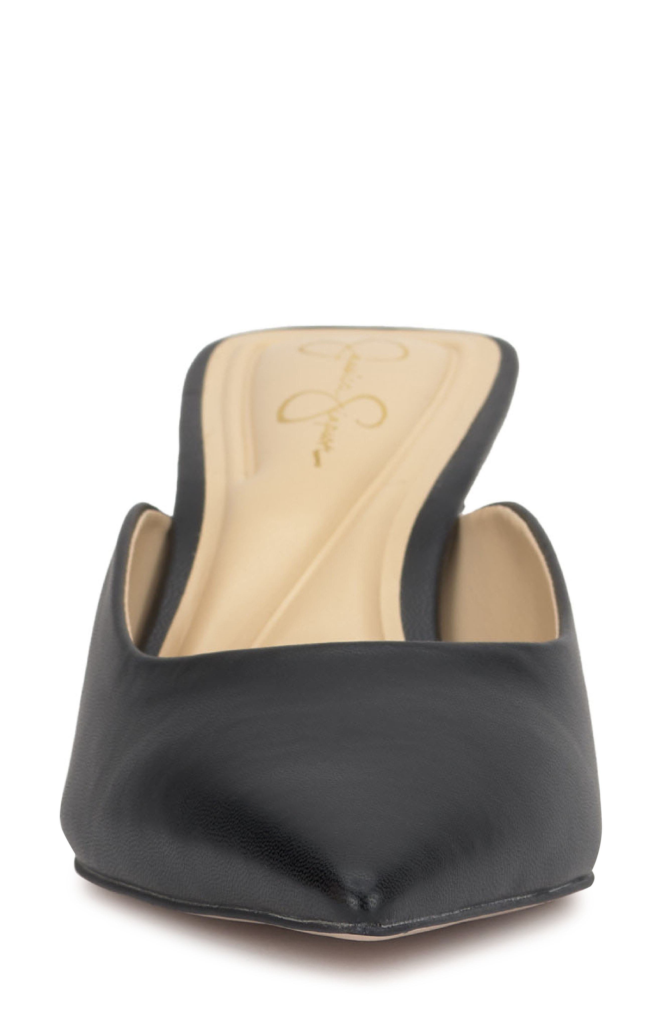 Jessica Simpson Belvaen Pointed Toe Mule, Alternate, color, Black 01