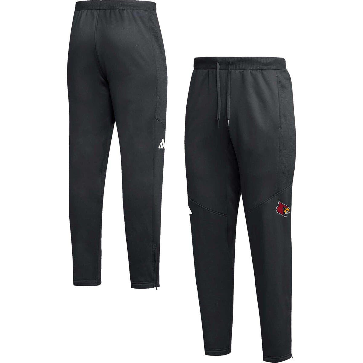 adidas Men's adidas Black Louisville Cardinals 2023 Travel AEROREADY ...