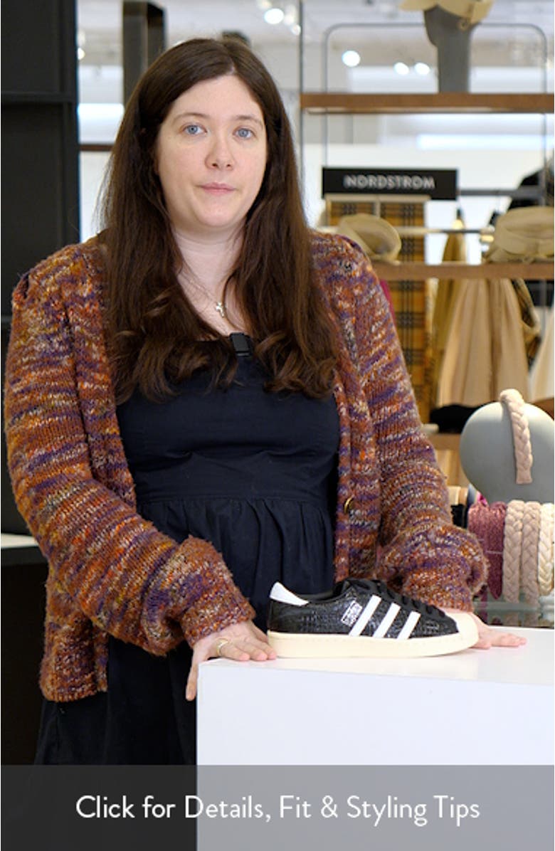 Superstar Embossed Sneaker, sales video thumbnail