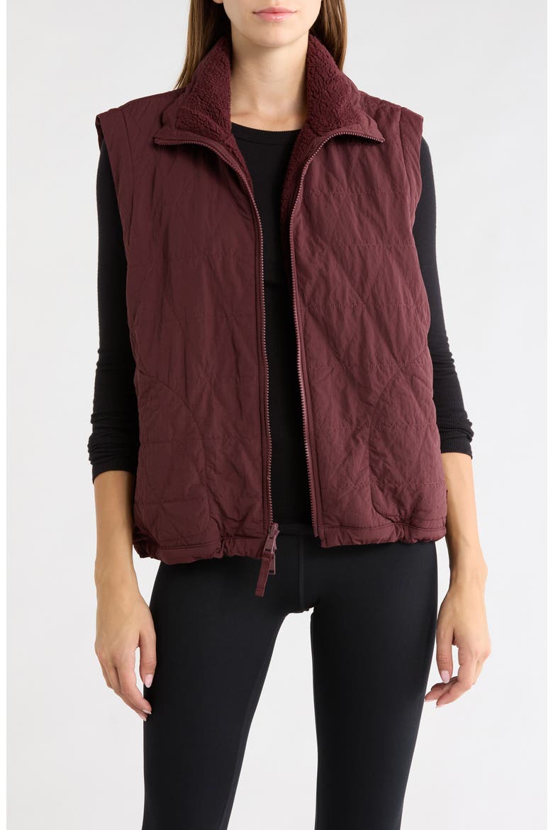 Encinitas Reversible Vest, Main, color, CACAO