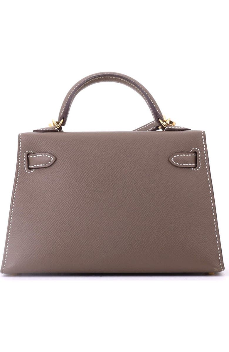 Pre-Owned Hermes Kelly Mini II Bag Grey Epsom with Gold Hardware 20, Alternate, color, Etoupe