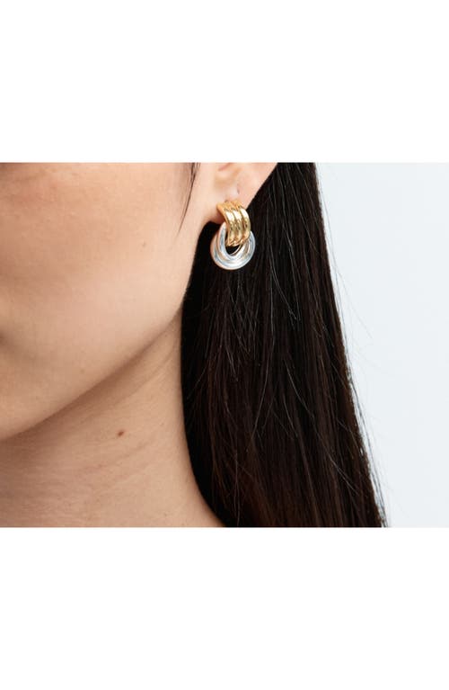 Heaven Mayhem Baby Knot Earrings In Metallic