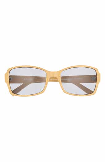 Le Specs Trance 56mm Rectangular Sunglasses