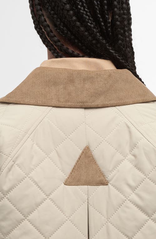 Barbour Anise Jacket In Light Sand/ancient