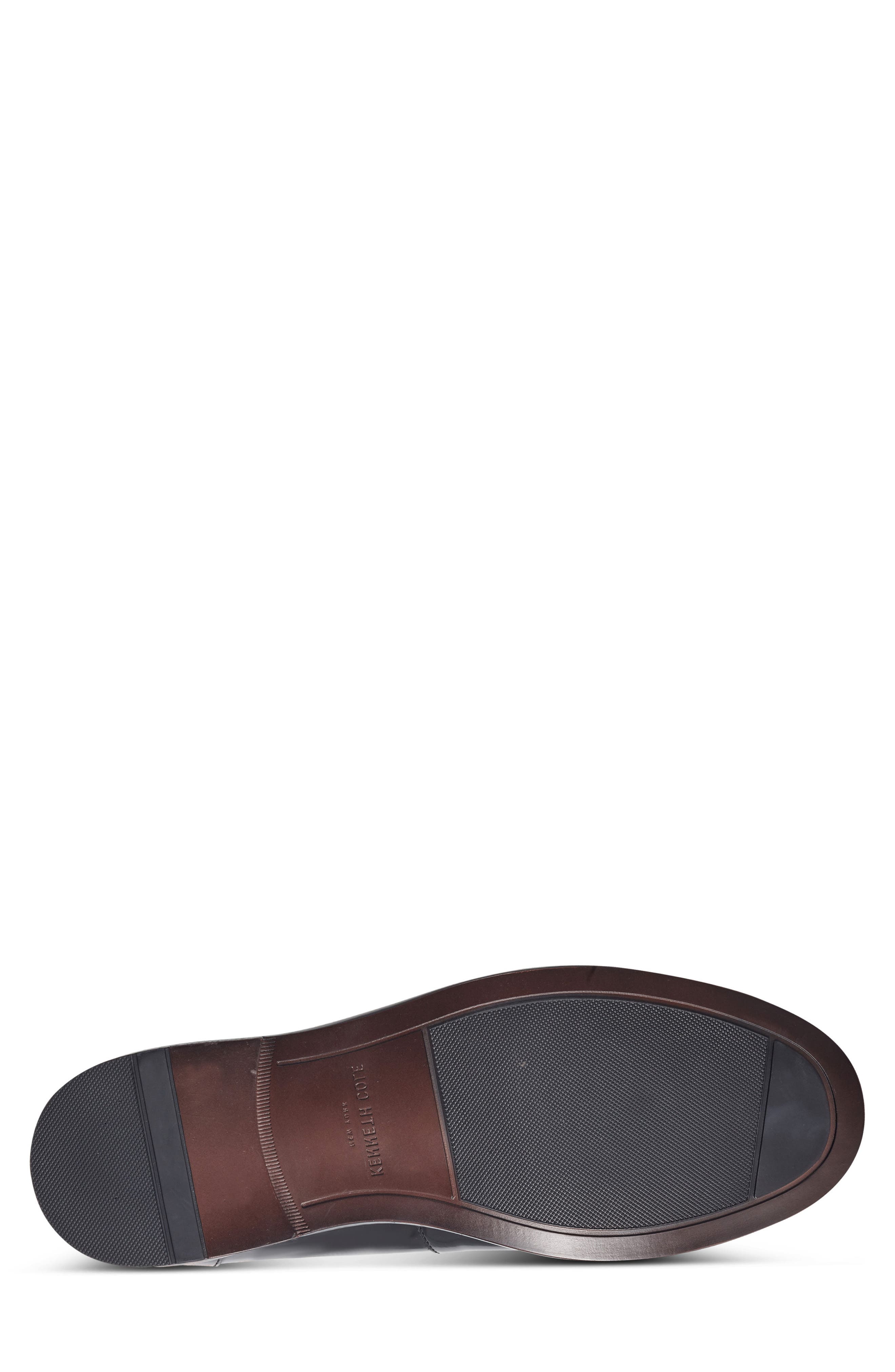 Kenneth Cole New York Paco Leather Penny Loafer, Alternate, color, Black