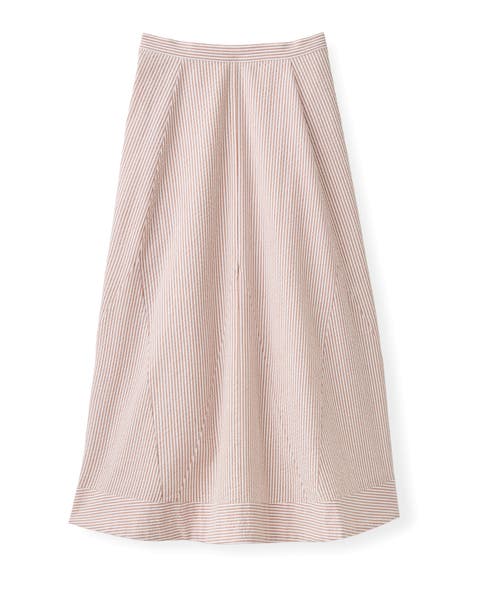 Liberty Seersucker Midi Skirt
