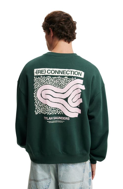 COTTON ON TYLAH SAUNDERS BOX FIT CREW SWEATER