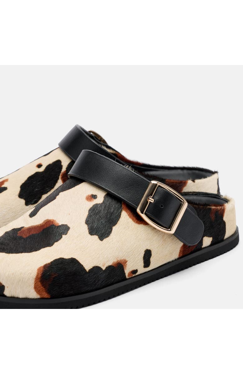 MARC NOLAN Ms. Solana Cow Print Backstrap Clogs, Alternate, color, Cowprint