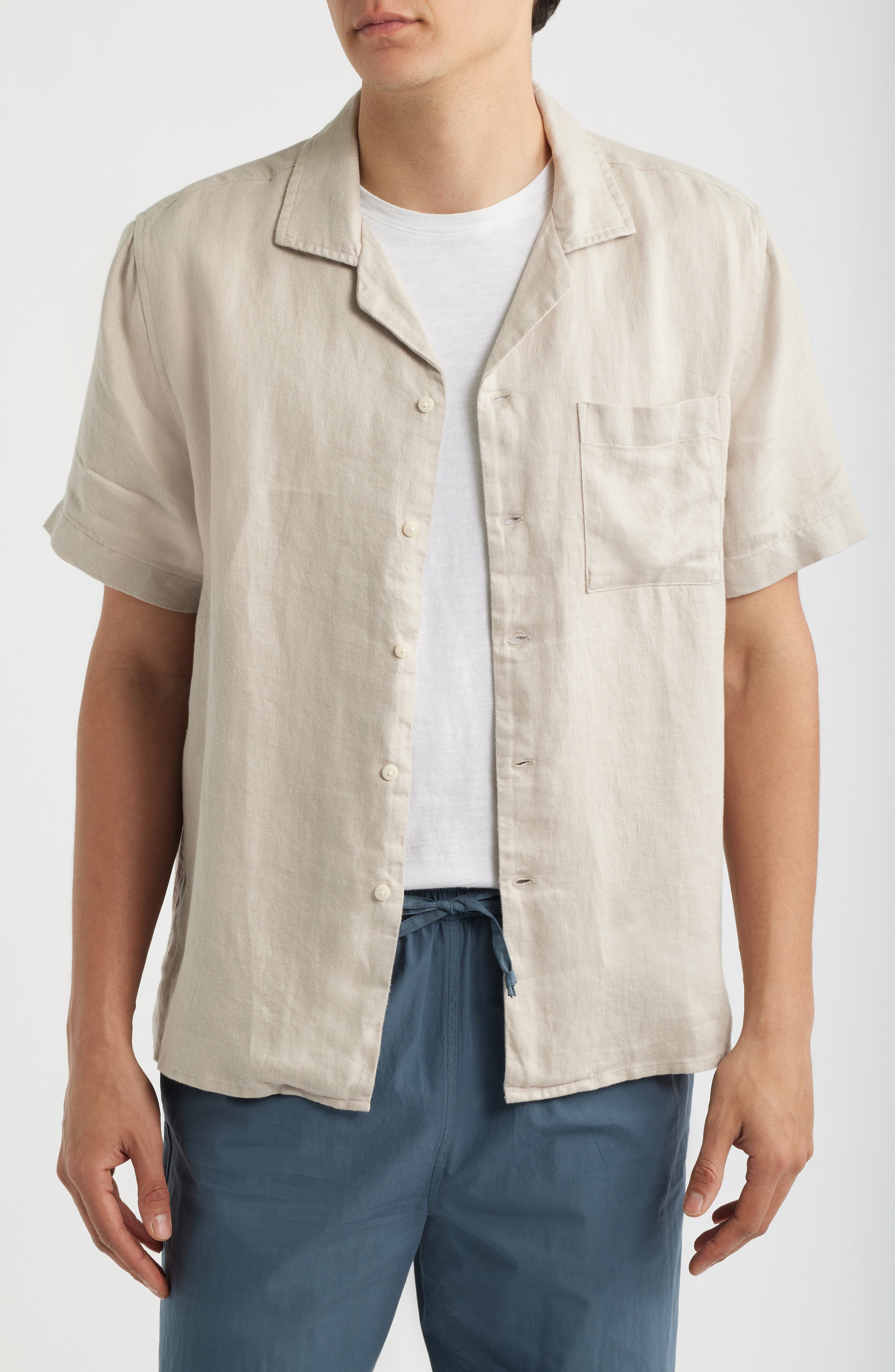 Organic Linen Camp Shirt - image 5