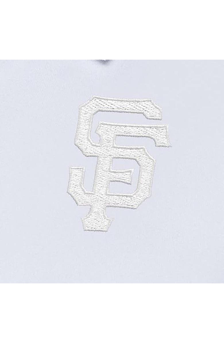 ANTIGUA Women's Antigua  White San Francisco Giants Recap Sleeveless Polo, Alternate, color, 