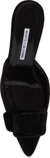 Maysale Buckle Pointed Toe Mule