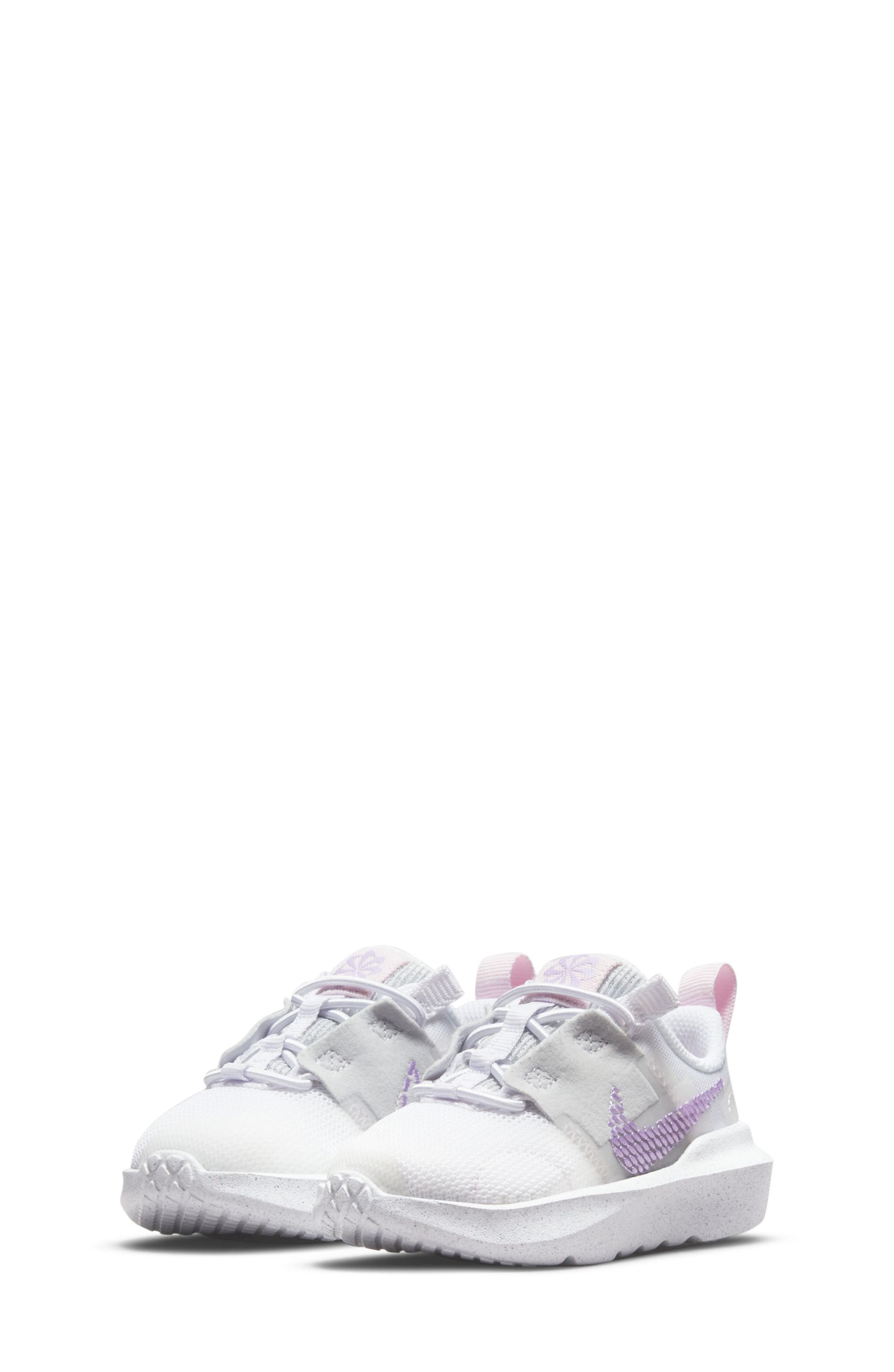 Crater Impact Sneaker, Main, color, WHITE/ LILAC/ GREY FOG/ PINK