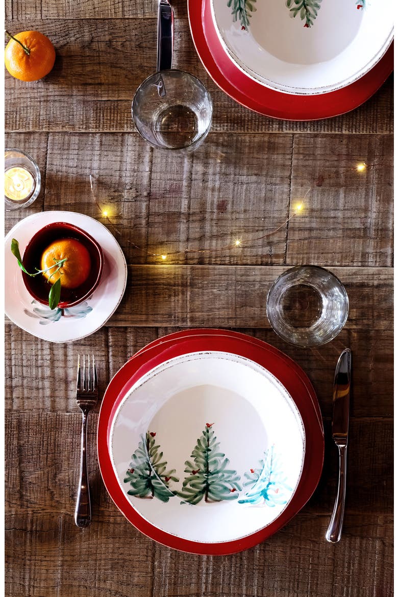 Lastra Holiday Pasta Bowl, Alternate, color, HAND PAINTED