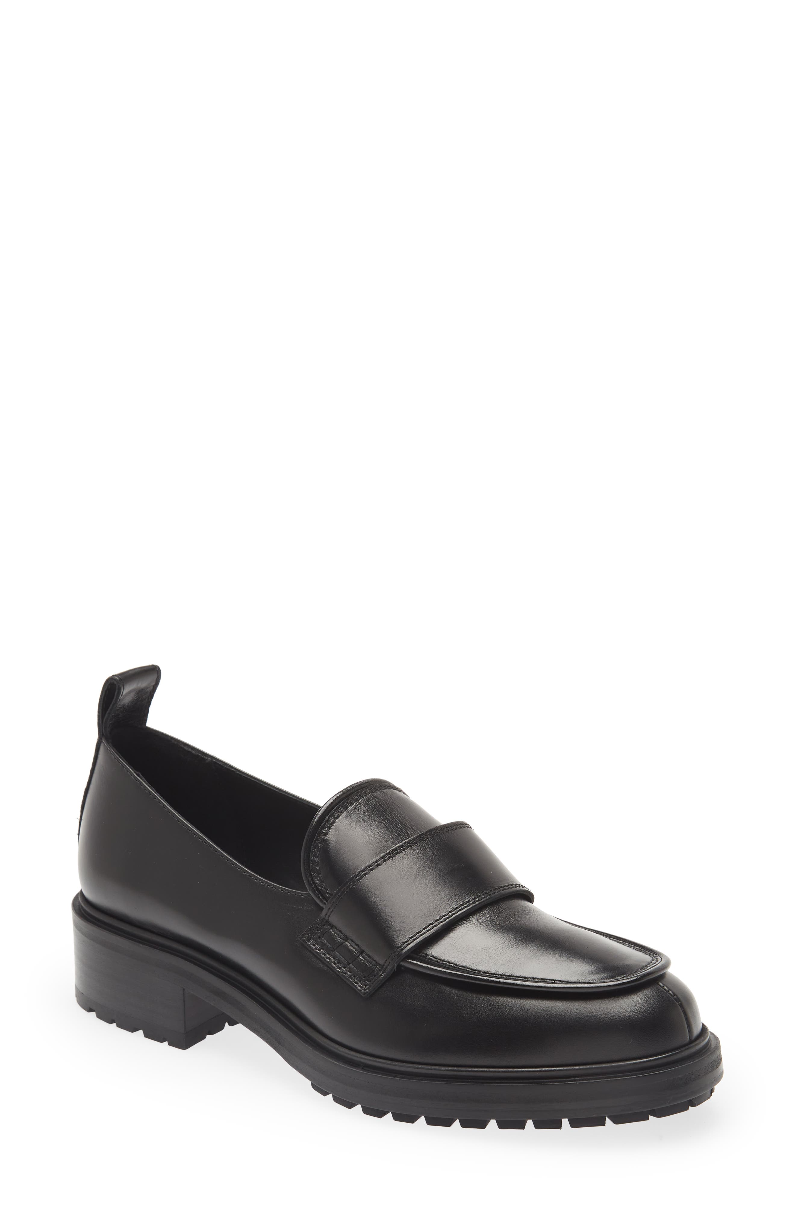 aeyde Ruth Lug Sole Platform Loafer, Main, color, 