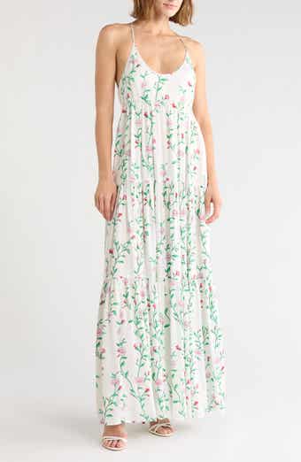 Floral Tiered Maxi Dress