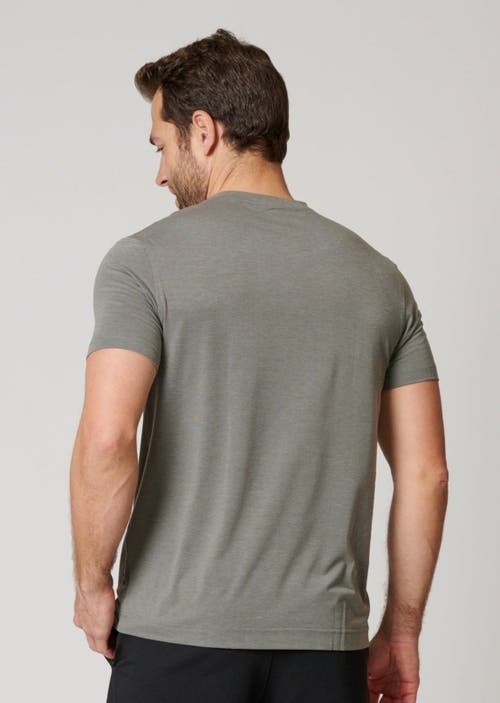 Leisure Lab Everyday T-shirt In Heathered Gray