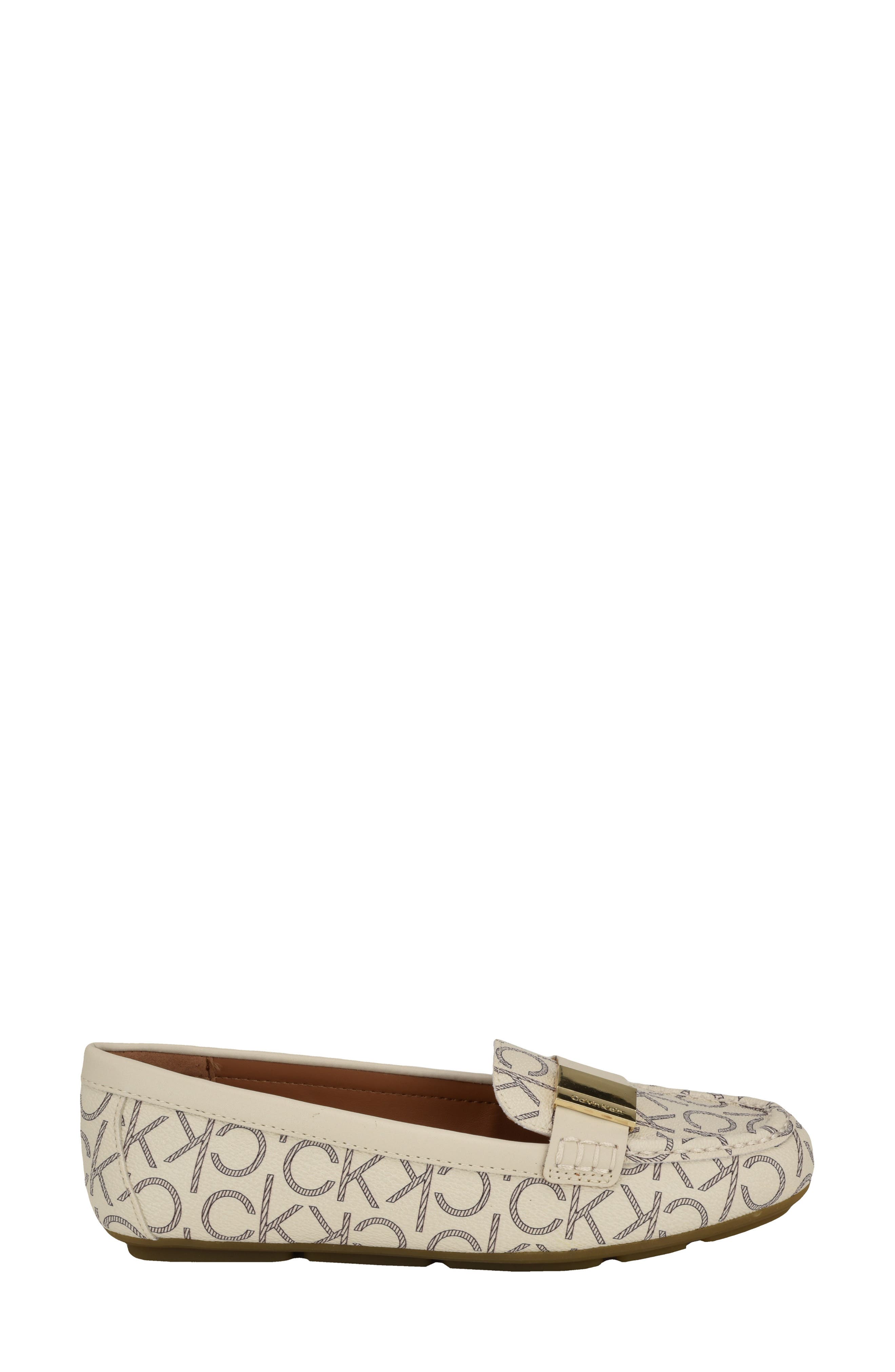 Lisa Loafer, Alternate, color, WHITE MULTI LOGO
