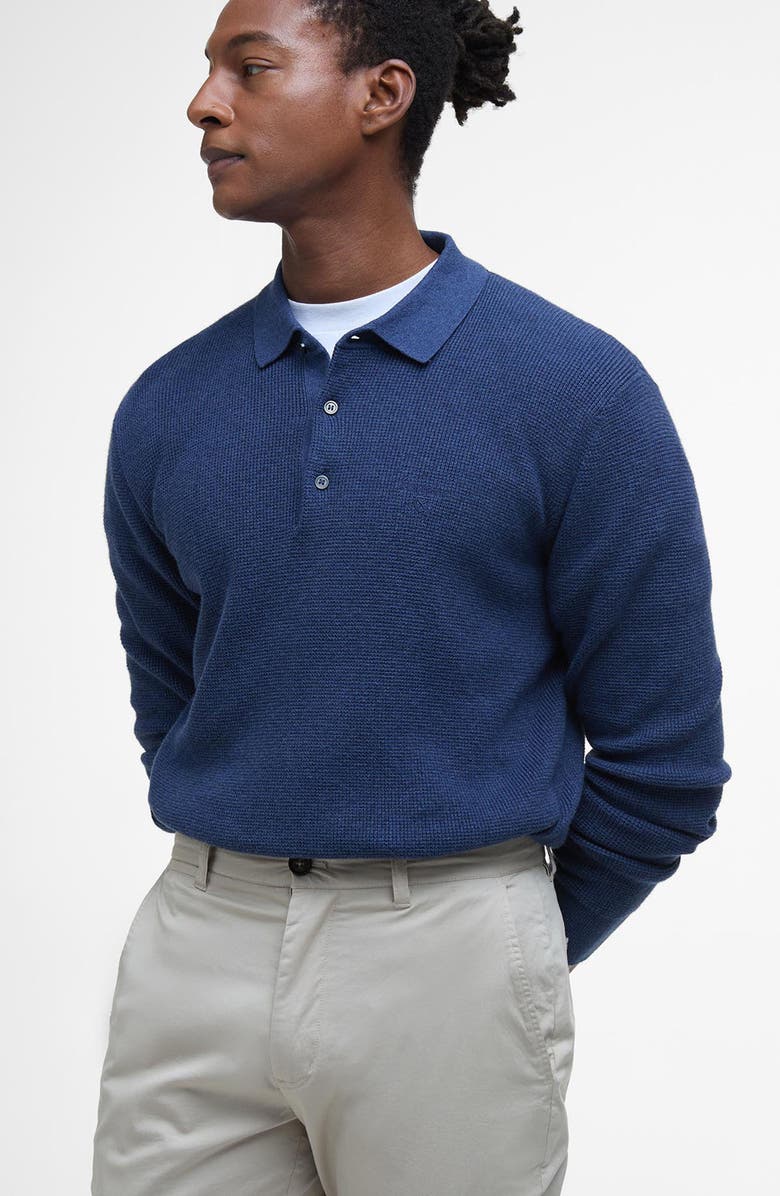 Barbour Tailored Fit Flat Front Stretch Cotton Chinos, Alternate, color, 