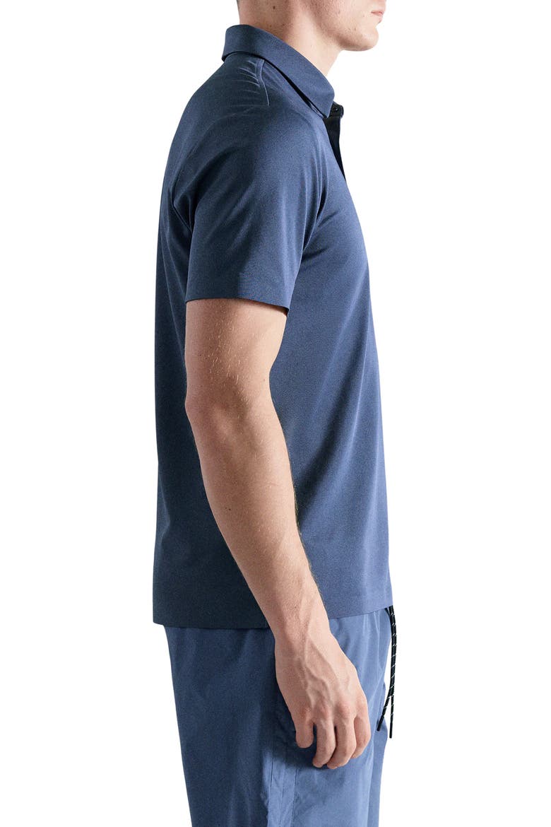Slim Fit Coolmax® Polo, Alternate, color, INK BLUE