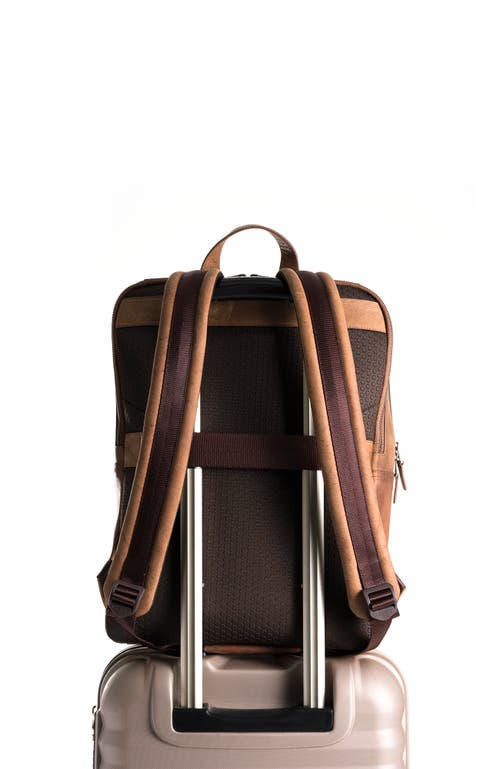 Velez Top Grain Leather Backpack For Men And Women Laptop Bag