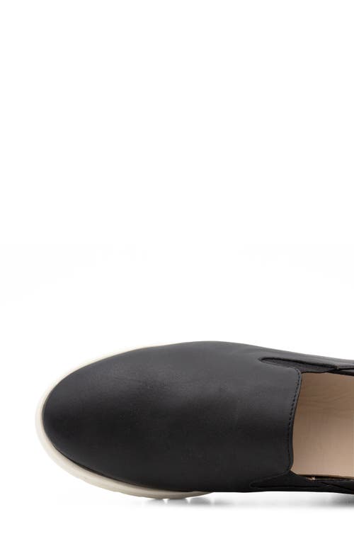 Amalfi Emporio Slingback Platform Wedge In Black Etoile