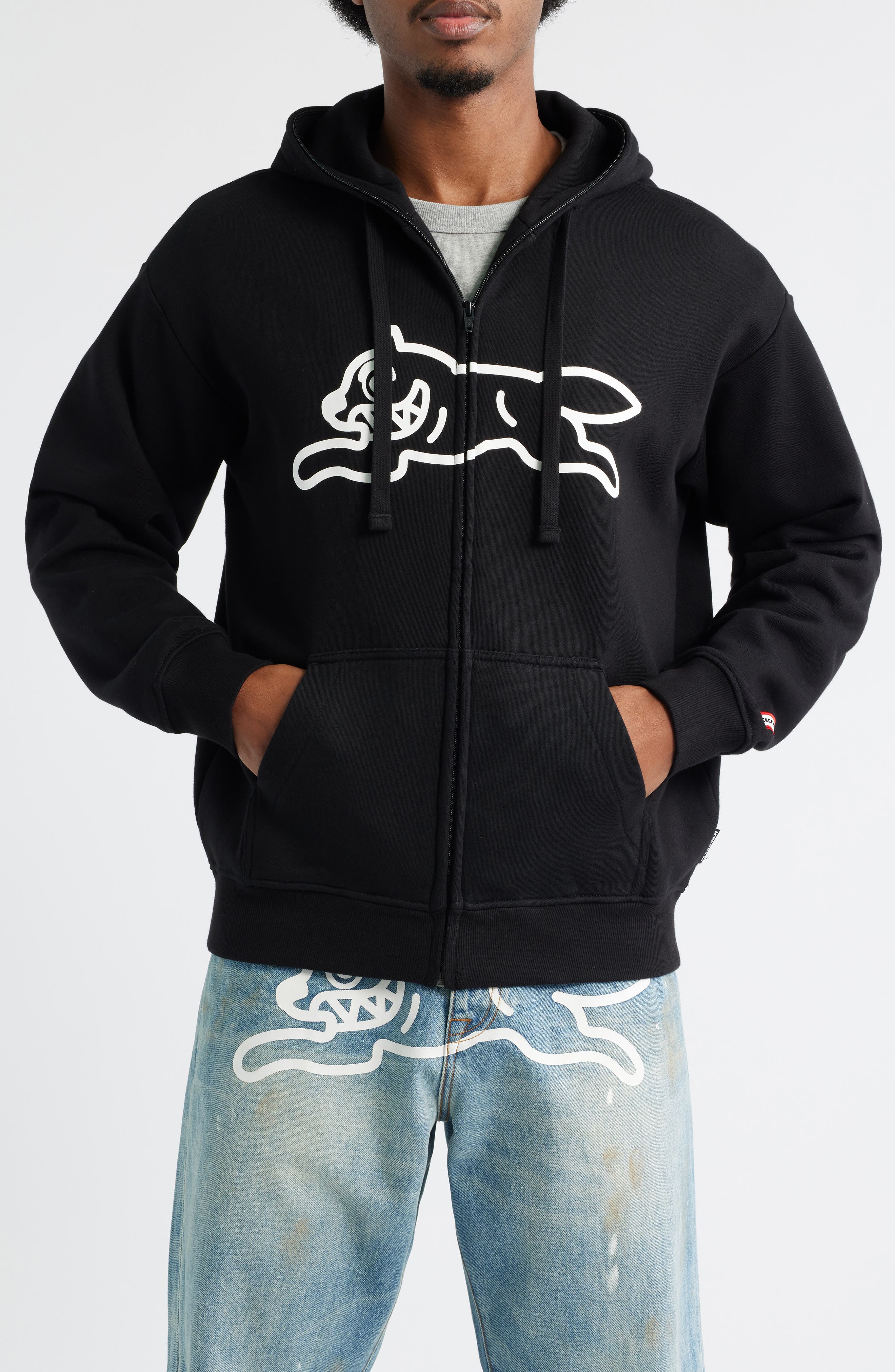 ICECREAM Scanner Graphic Zip Hoodie (Men) | Nordstrom