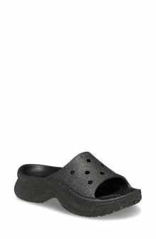 CROCS Bae Glitter Slide Sandal