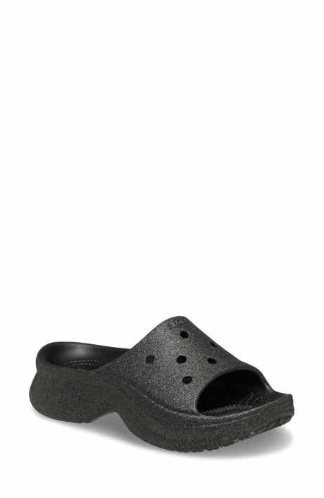 CROCS Bae Glitter Slide Sandal