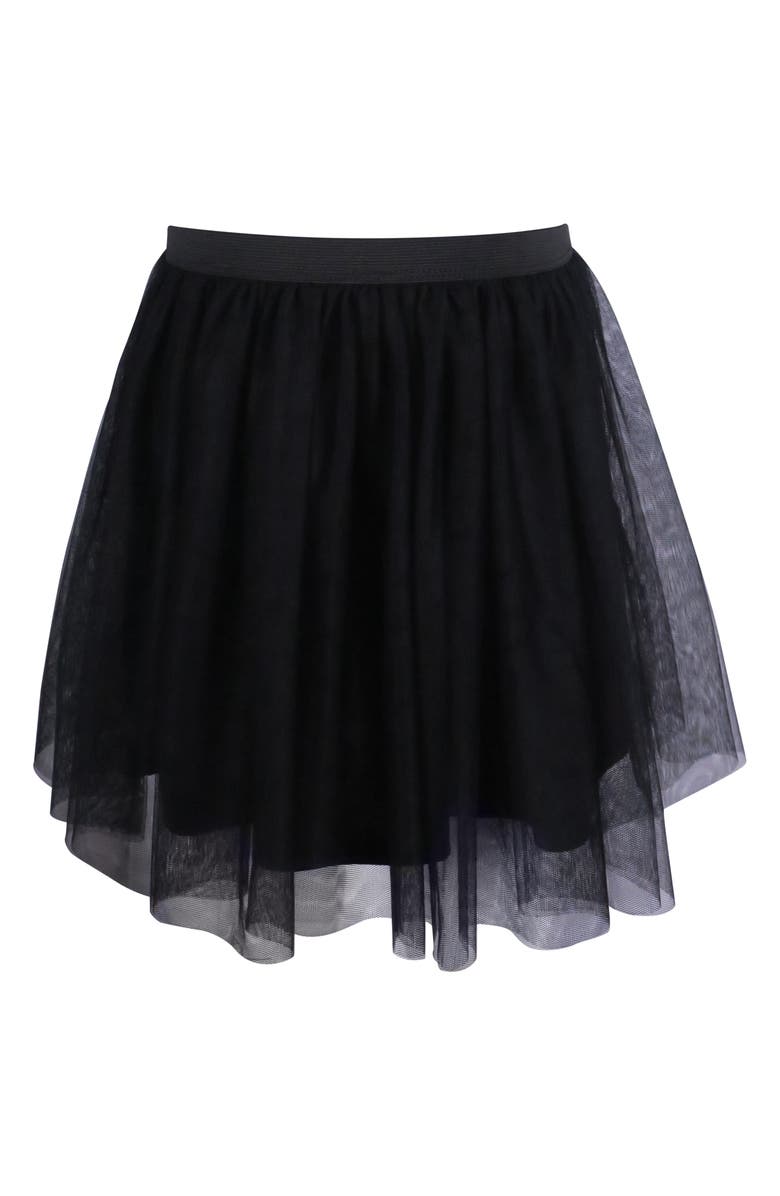 Zunie Kids' Sequin Bear Combo Tutu Dress, Alternate, color, Brown/ Black