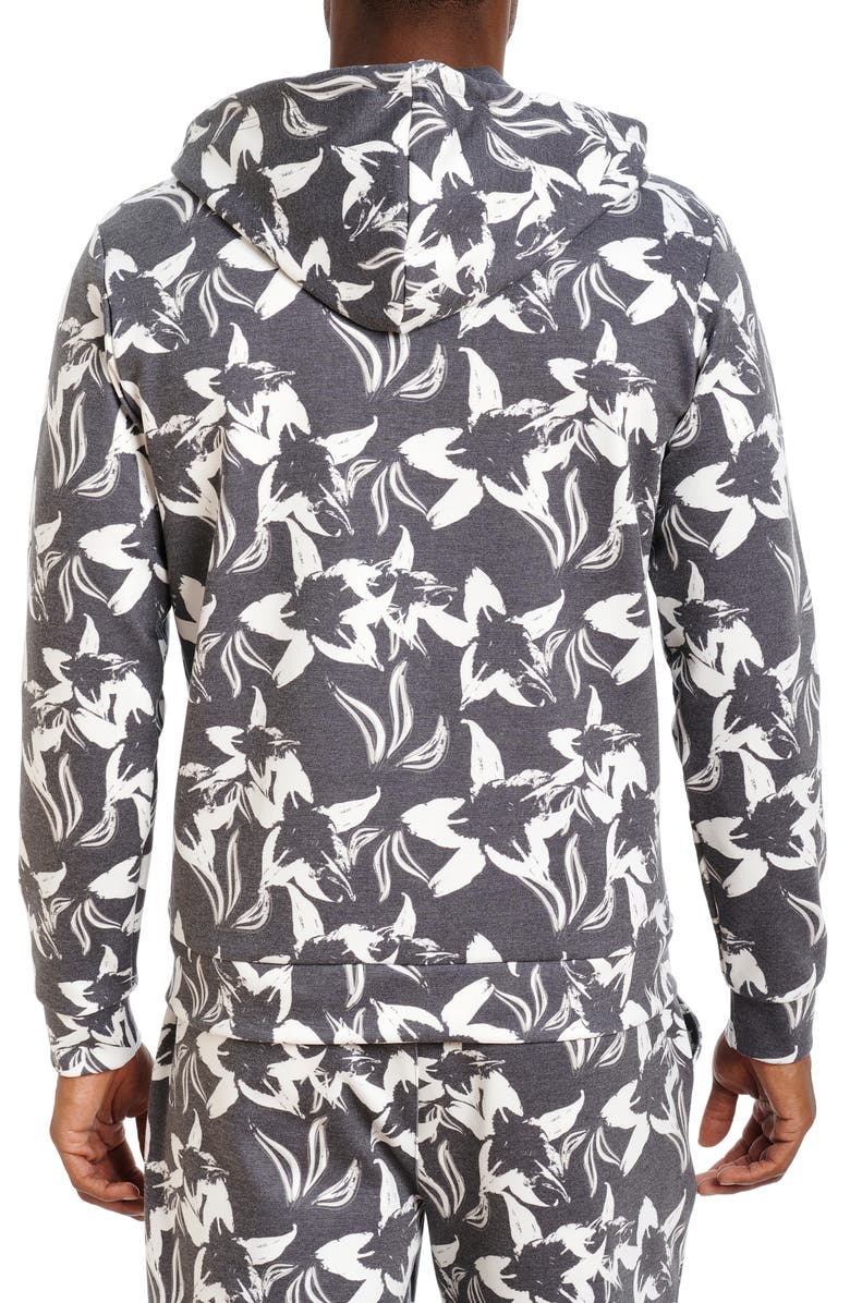 Robert Graham Bermuda Grass Stretch Zip-Up Hoodie Jacket, Alternate, color,