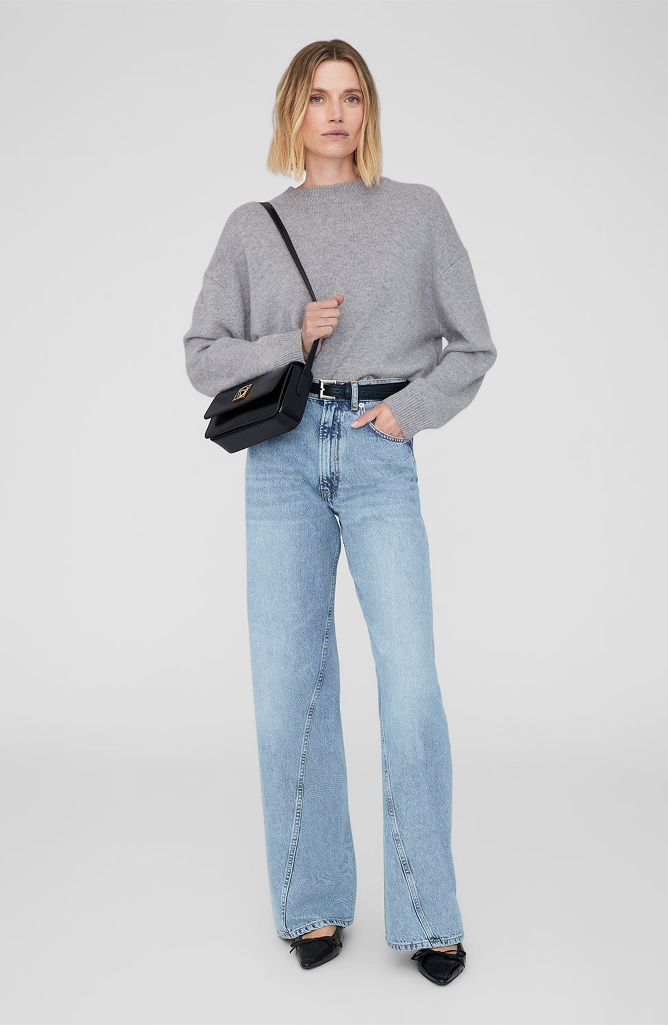 ANINE BING Elly Crossbody Bag, Alternate, color, 