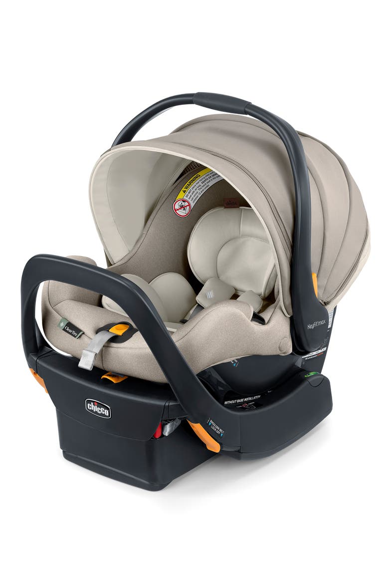 KeyFit® Max Zip ClearLux™ Extended-Use Infant Car Seat, Main, color, BEIGE