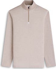Bugatchi Soft Touch Quarter Zip Pullover