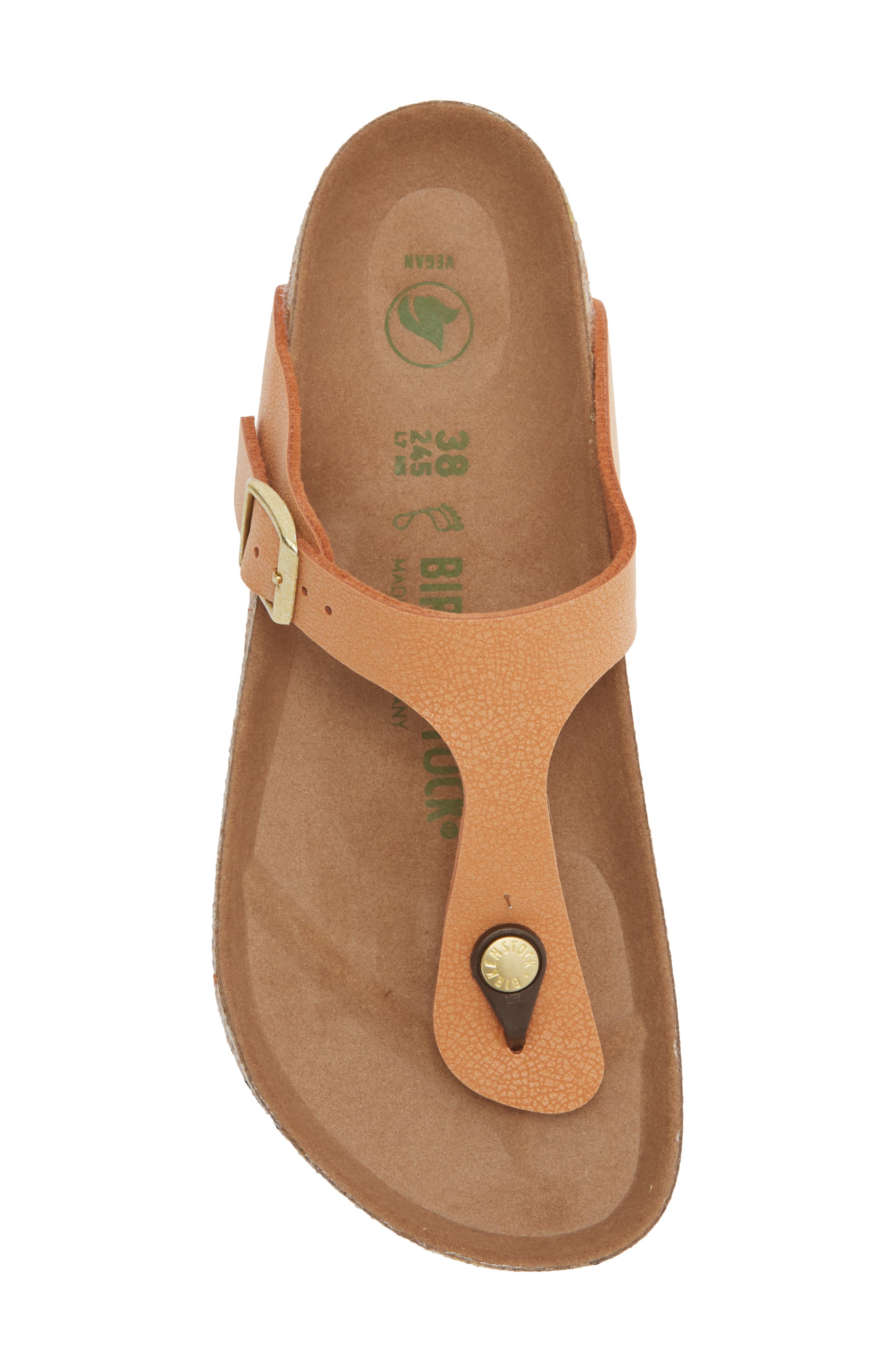 Birkenstock Gizeh Earthy Thong Sandal, Alternate, color, Pecan