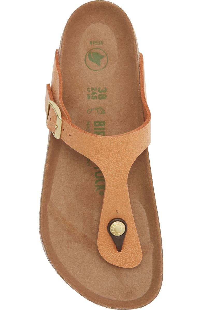 Birkenstock Gizeh Earthy Thong Sandal, Alternate, color, Pecan
