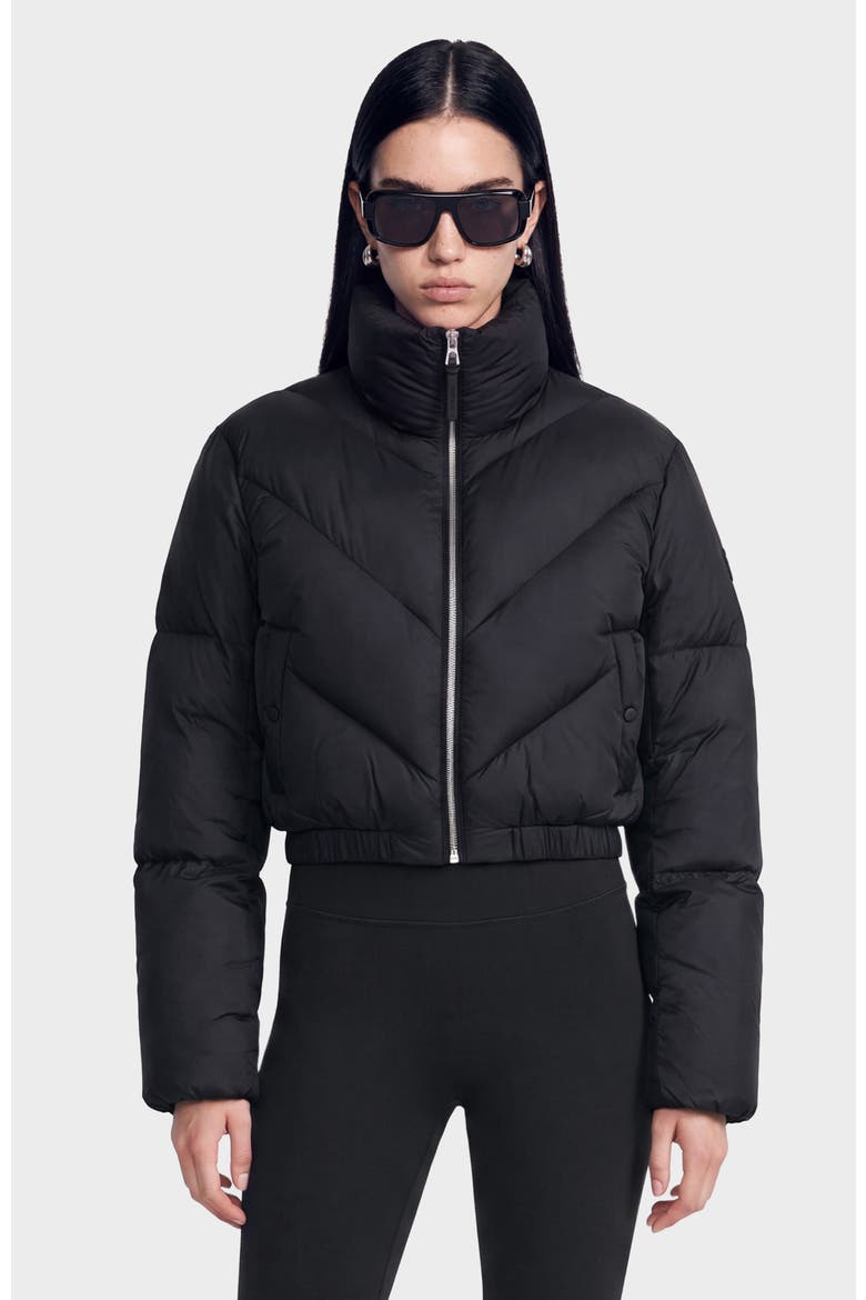 Anslie Down Puffer, Main, color, Black