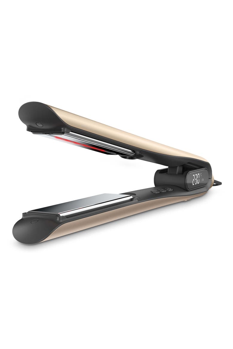 SilkyStraight Infrared Hair Straightener, Main, color, GOLD