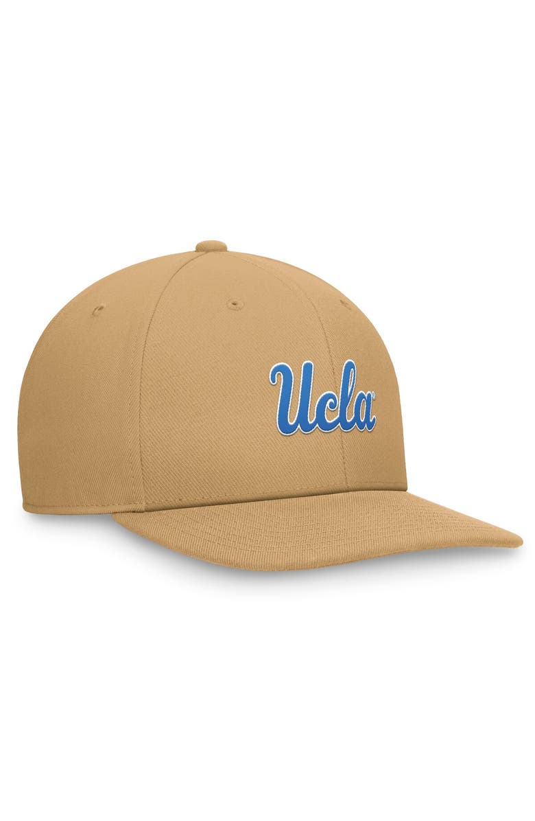Jordan Brand Men's Jordan Brand Khaki UCLA Bruins Primetime Pro Snapback Hat, Alternate, color, Khaki
