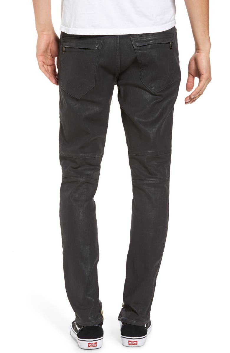 True Religion Brand Jeans Racer Skinny Fit Jeans, Alternate, color, 