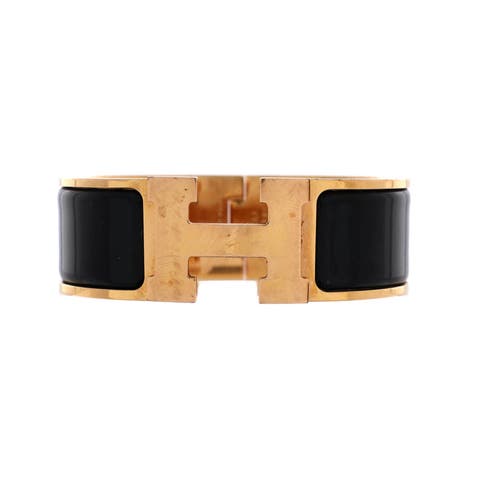 Clic H Bracelet Enamel Wide