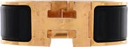 Pre-Owned Hermes Clic H Bracelet Enamel Wide