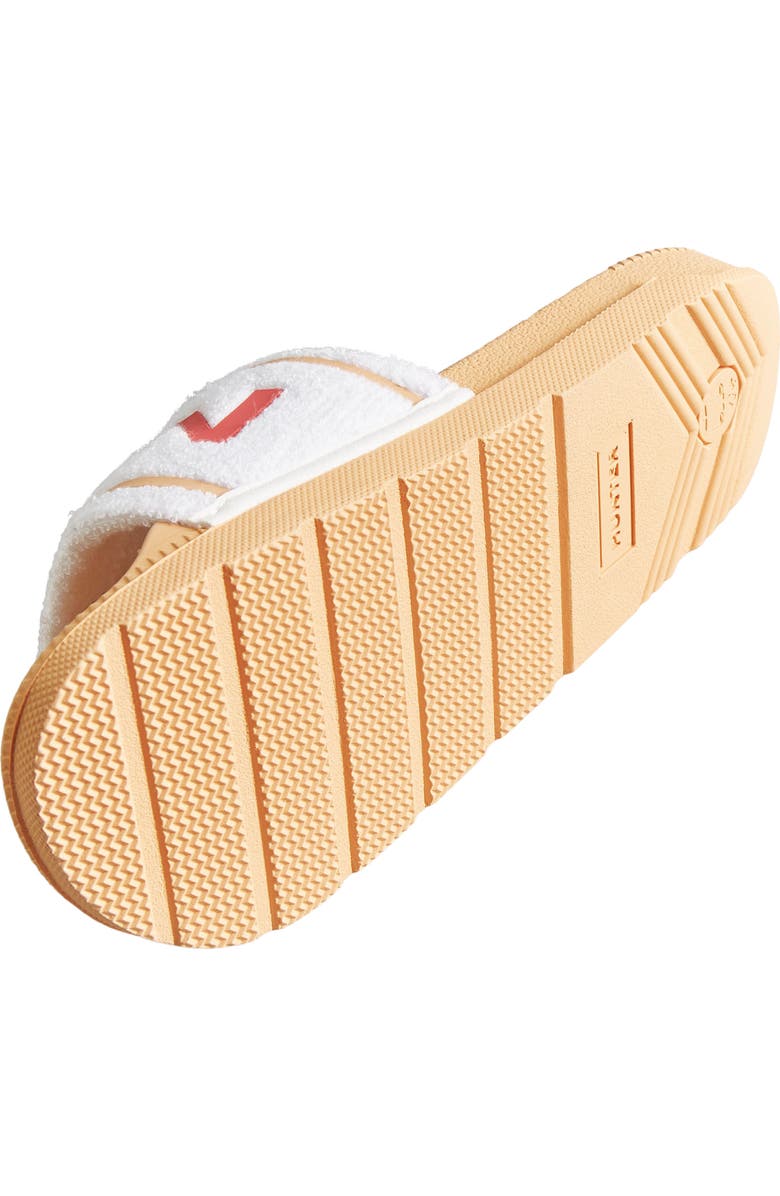 Hunter Original Terry Slide Sandal, Alternate, color,