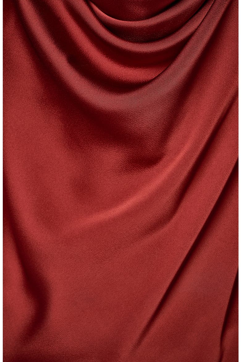 Cowl Neck Top, Alternate, color, SUNBAKED