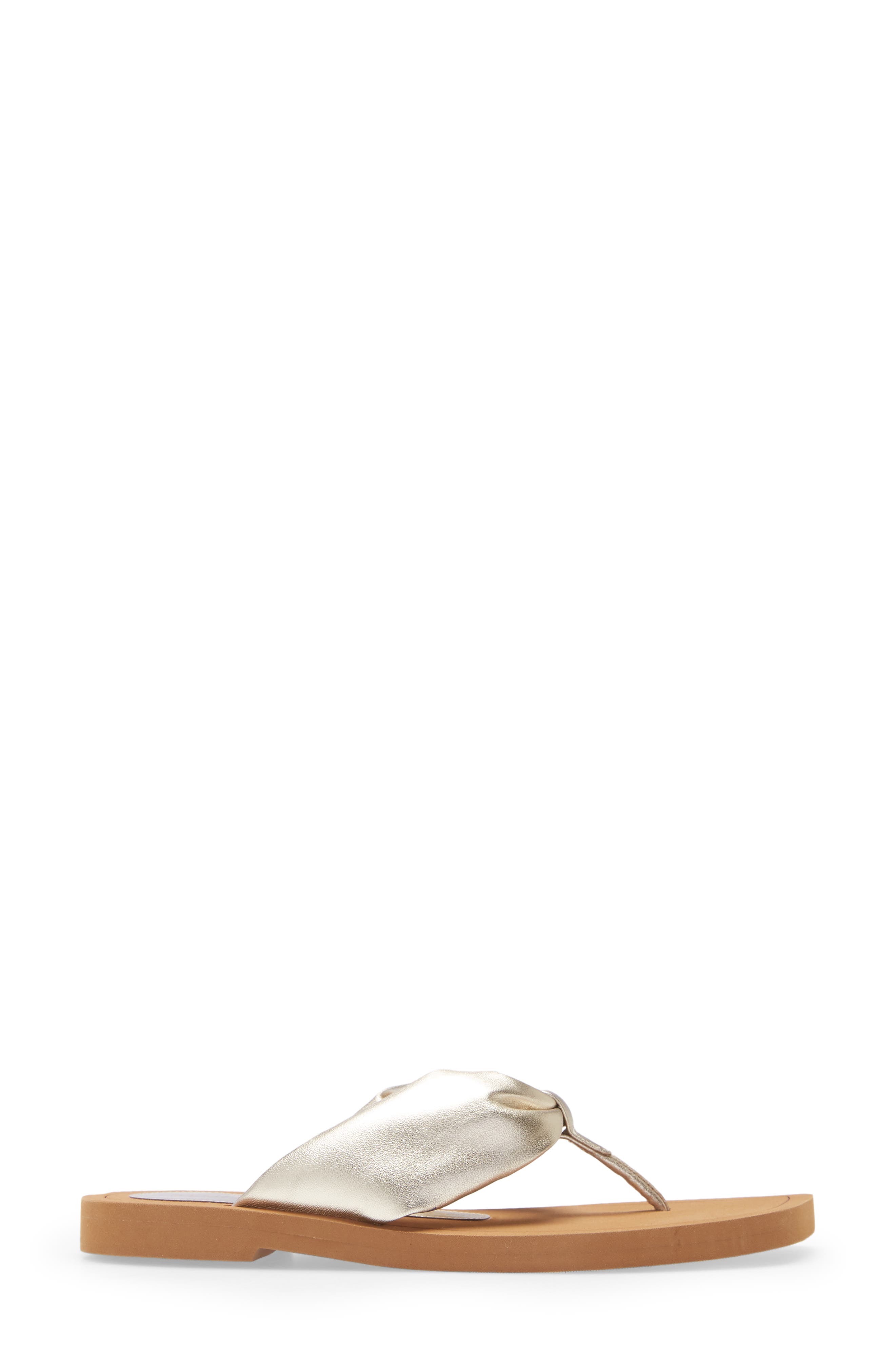 Cassie Flip Flop, Alternate, color, PLATINO