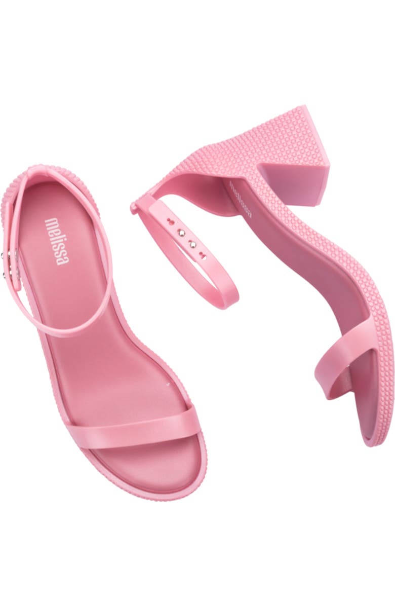 Melissa Lux Sandal, Alternate, color, Metallic Pink