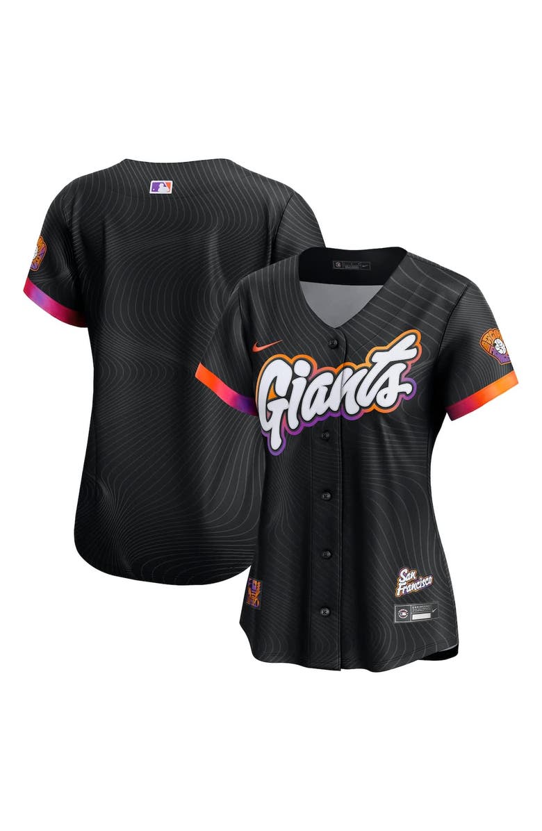 Nike Women's Nike  Anthracite San Francisco Giants 2025 City Connect Limited Jersey, Alternate, color, 